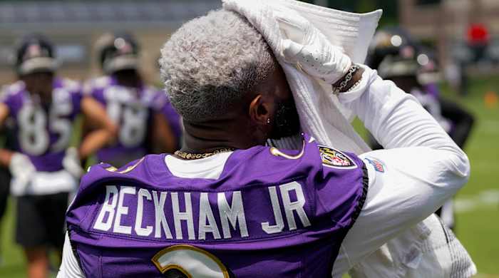 Baltimore Ravens wide receiver Odell Beckham Jr.